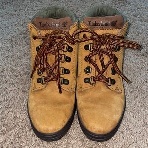 Timberland Brown Leather Hiking Boots